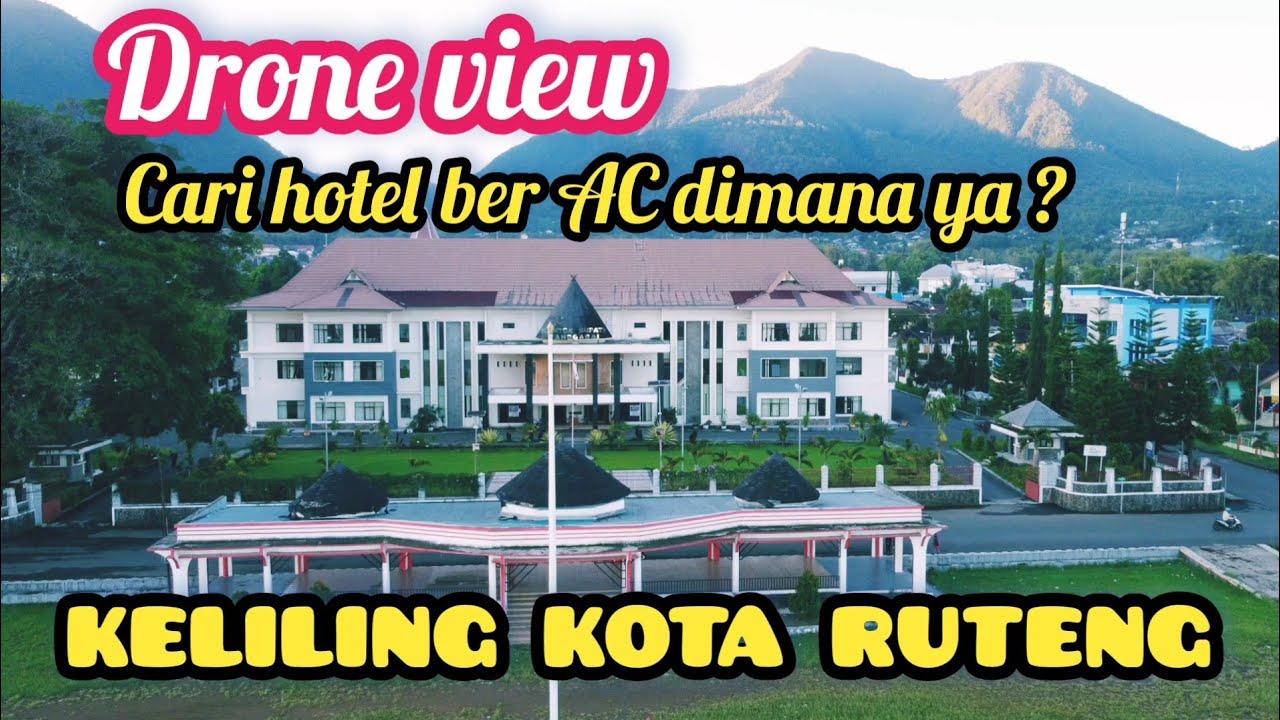 Keliling Kota Ruteng Manggarai_Ada Yang tau Nama Sosok Patung di Alun Alun Kota? part 1