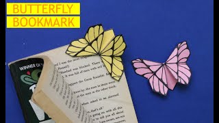 ORIGAMI BUTTERFLY BOOKMARK | Origami Bookmark