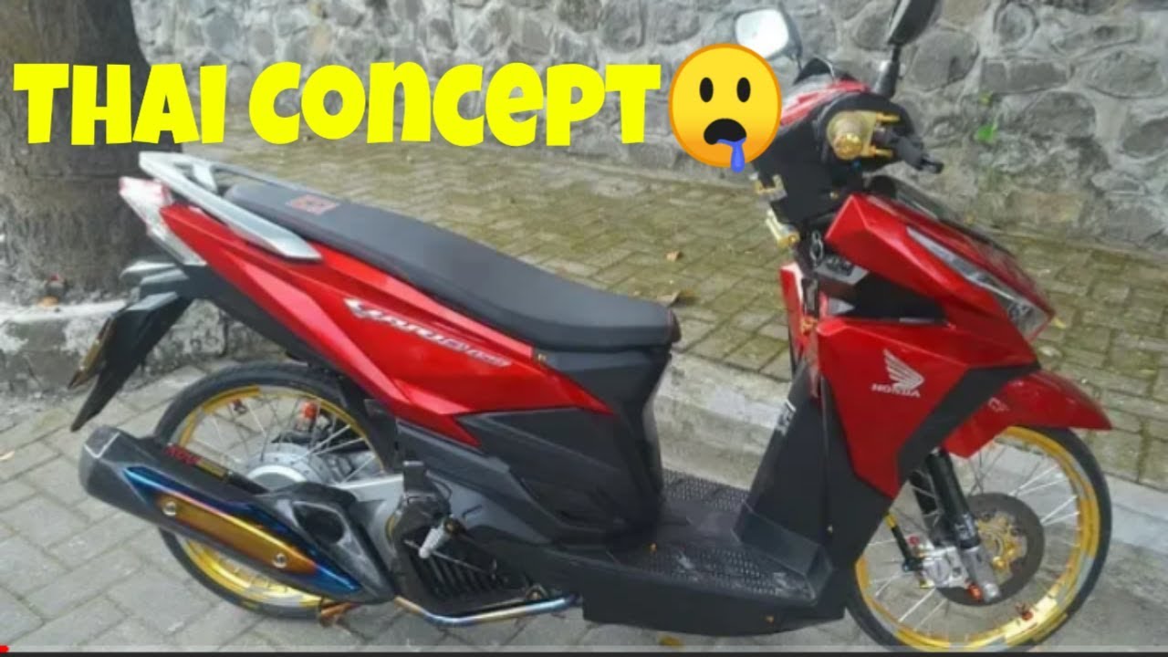 Modifikasi Honda Click 150 Honda Vario 150