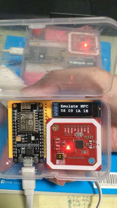 arduino esp8266 pn532 reader and emulate nfc card - YouTube