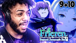 FRIEREN VS AURA 🔥 | Frieren Episodes 9 & 10 Reaction