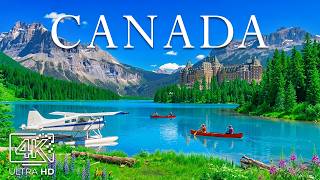 Canada 4K | Majestic Peaks, Crystal Lakes & Endless Wilderness – Nature’s Paradise