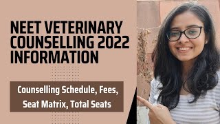 NEET 15% VCI Veterinary Counselling Information |Schedule, Fees, Total Seats, Seat Matrix| Vet Visit by Vet Visit 7,335 views 1 year ago 5 minutes, 10 seconds