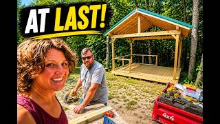 This Is Where It All Starts Coming Together! - Building An Off Grid Outdoor Kitchen !