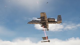 A-10攻撃機vs戦車部隊100両【DCSWorld】