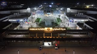 HiTech Exhibition 2025 in Syria - 4K HDR Aerial View