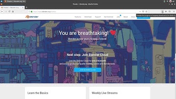 VIS REFERENCE 01 - Downloading and Installing Blender 2.82a for Windows (with narration)