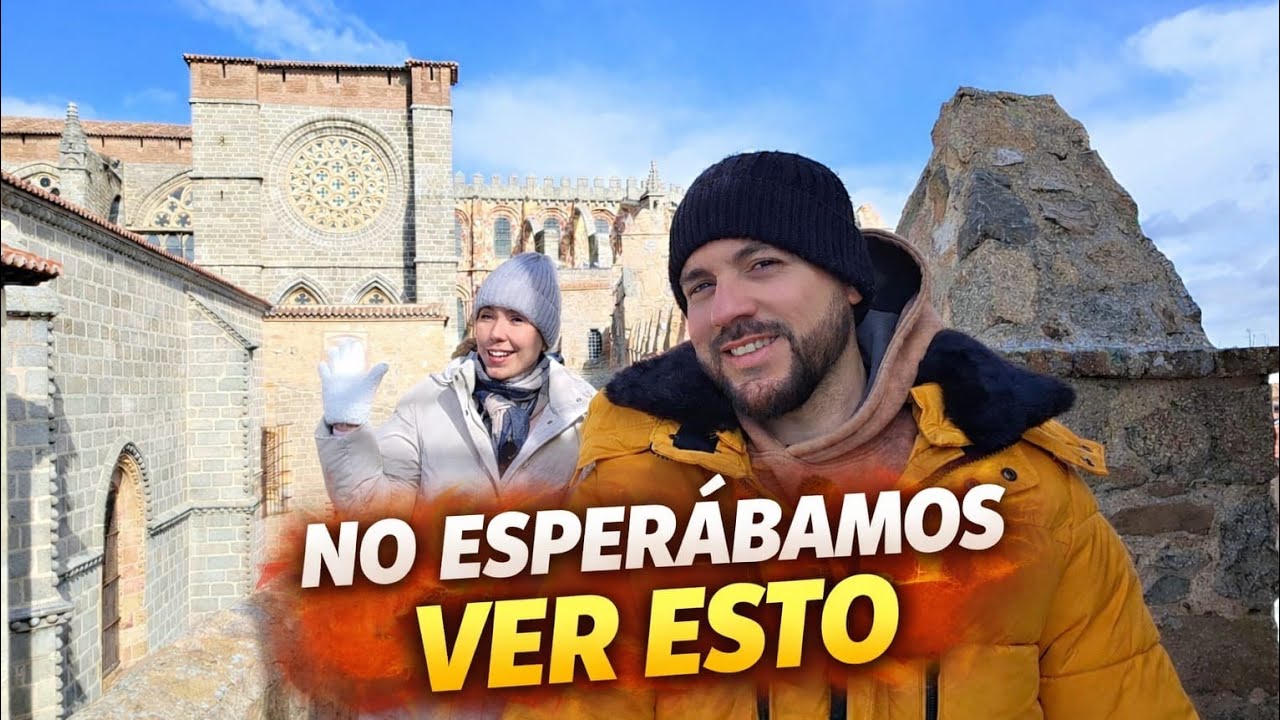 ES la MURALLA de AVILA la Mejor CONSERVADA de España 🇪🇸Nos recorrimos casi 2 km para descubrirlo🤯