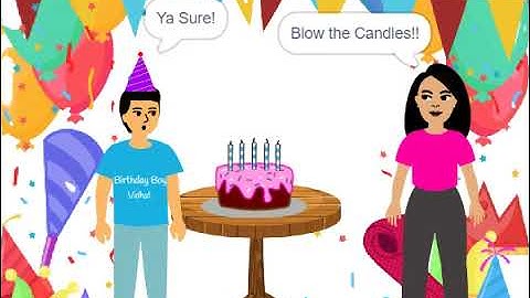 Happy Birthday Coding in Scratch by Spoorti