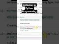 Boost Your Python Skills with Dictionary! #python #ai