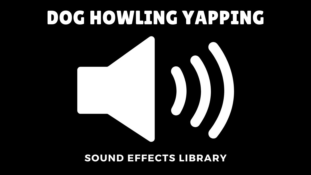 Dog Howling Yapping Sound Effect [Download Link] - YouTube