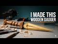 DIY WOODEN DAGGER MAKING | DIY WOODWORKING PROJECT