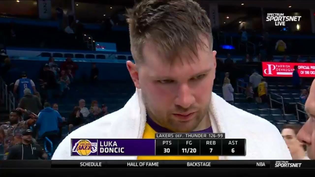Luka Doncic sends warning to the entire NBA after Lakers sink SGA ...