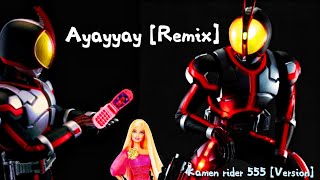 Kamen Rider 555 + Benign Girl Cell Phone Toy Sound (Chris Clavii Remix)「Ayayyay...」♪ Resimi