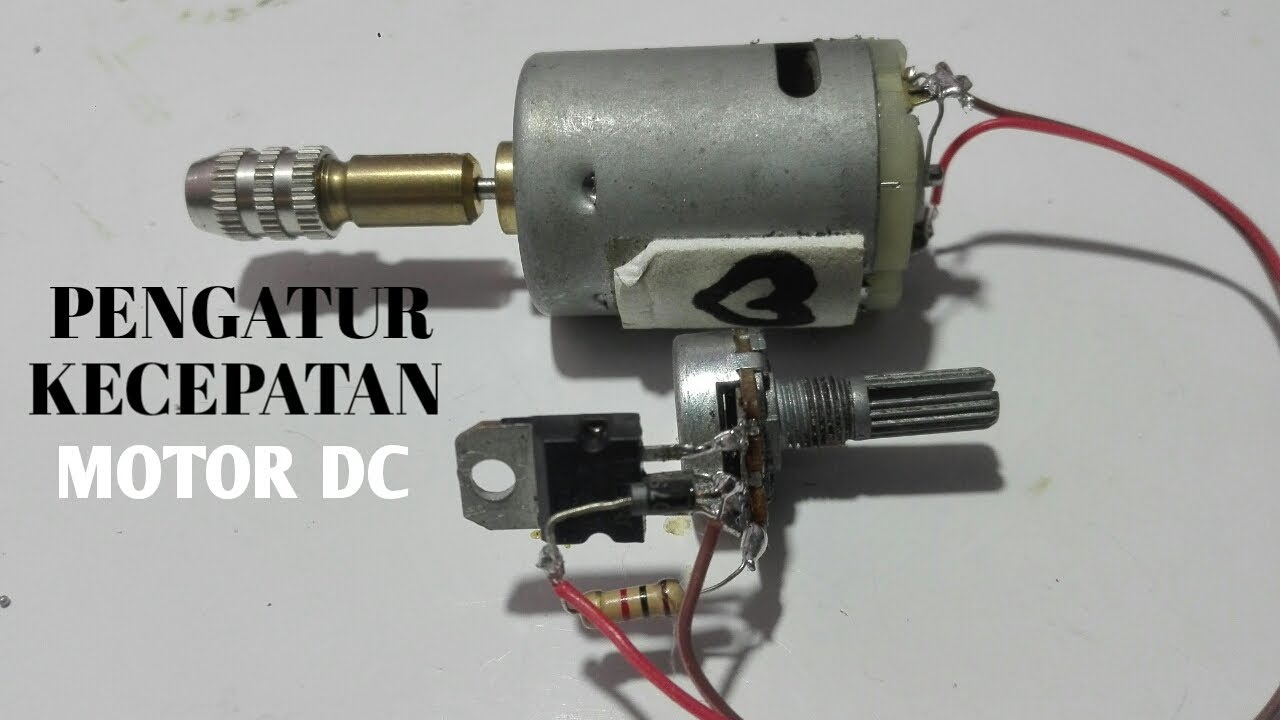 Skema Rangkaian Pengatur Kecepatan Motor Dc 12v Ini 