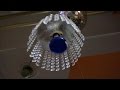 How to make Crystal Chandeliers | Simple trick to make it at home.