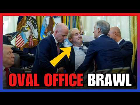 Trump Stooges Nearly FIGHT EACH OTHER In The Oval Office... WTF!?