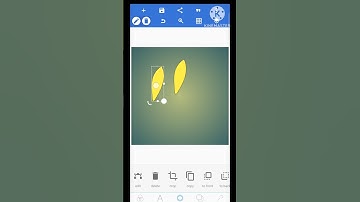 How to design a flower in pixellab #logodesign #graphicdesign #pixellab
