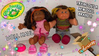 Cabbage Patch Kids Doll Haul Trying Out A New Doll Line