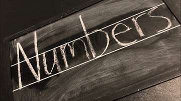 Learn how to Write Numbers 0-9 with Learning Without Tears 2 line system