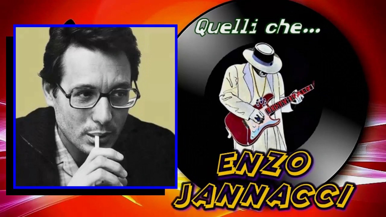 Enzo Jannacci Quelli che... YouTube