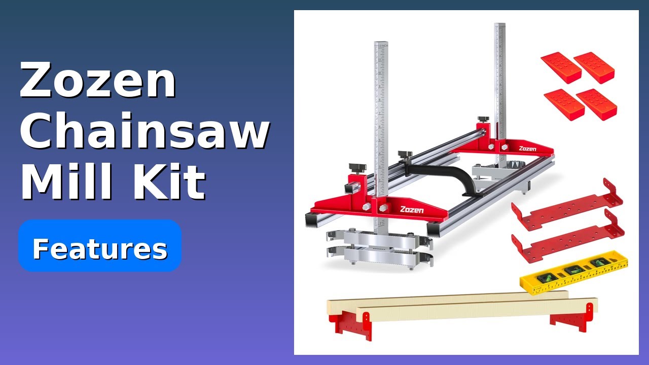 REVIEW (2026): Zozen Chainsaw Mill Kit. Features.