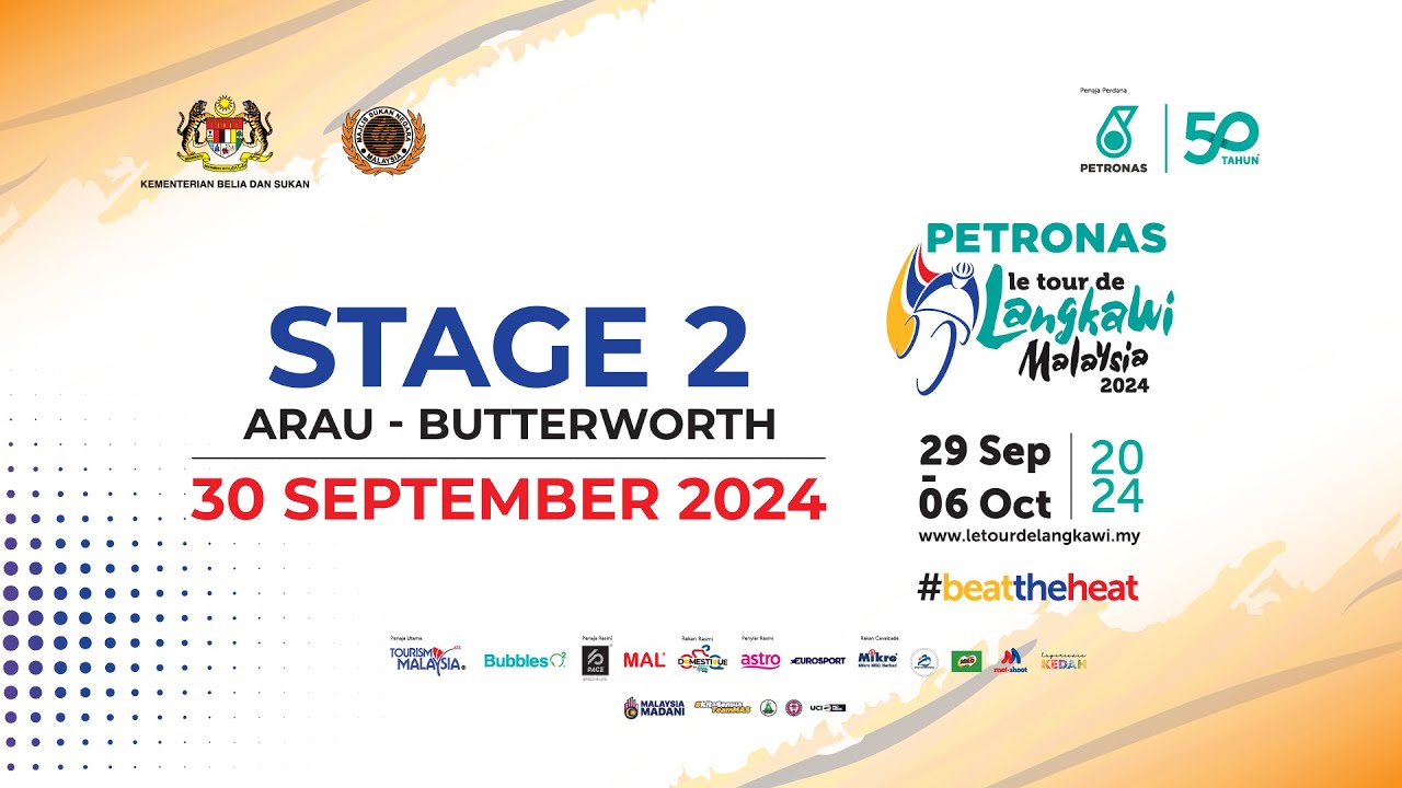 LIVE | Stage 2 | PETRONAS Le Tour de Langkawi 2024 | ENG Commentary