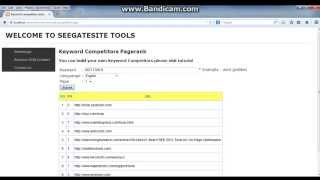 FREE SCRIPT KEYWORD SPY COMPETITORS WITH PAGERANK