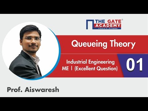 Queueing Theory | 01 |  Excellent Question - GATE Sol | Industrial Engineering | ME