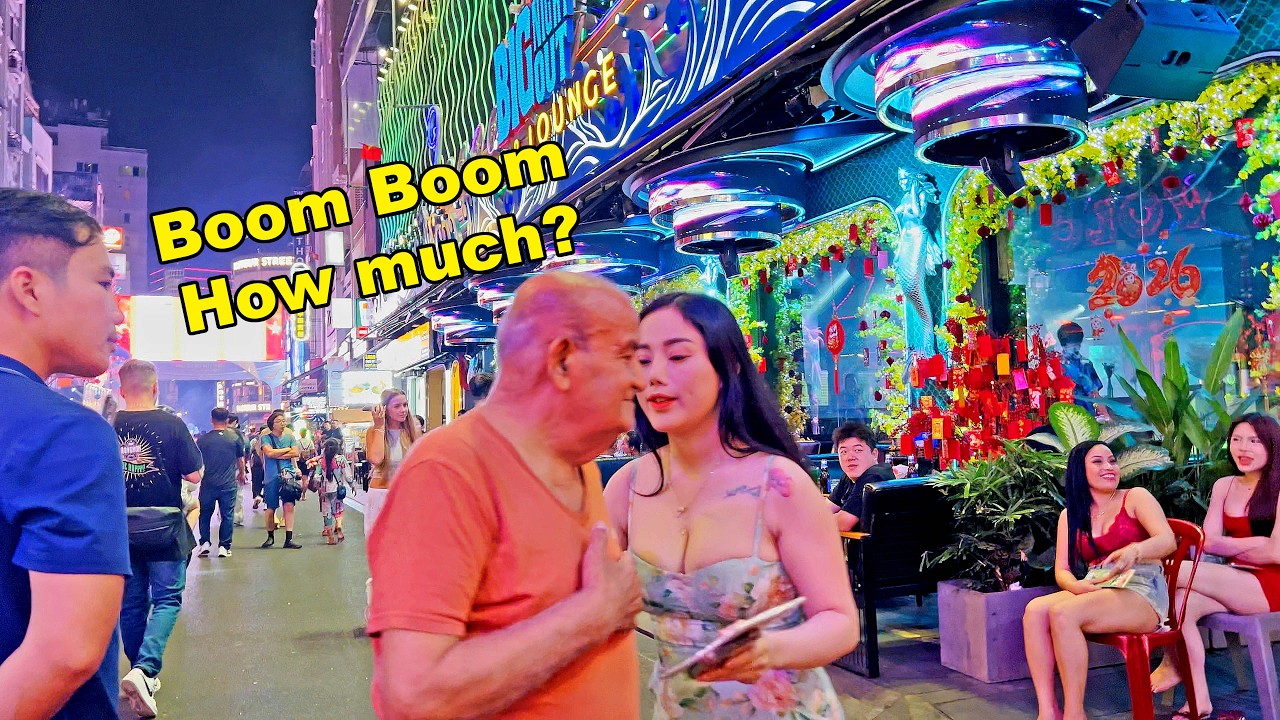 Vietnam Nightlife 2026 - Ho Chi Minh City (Saigon) After Dark - Bui Vien Walking Street