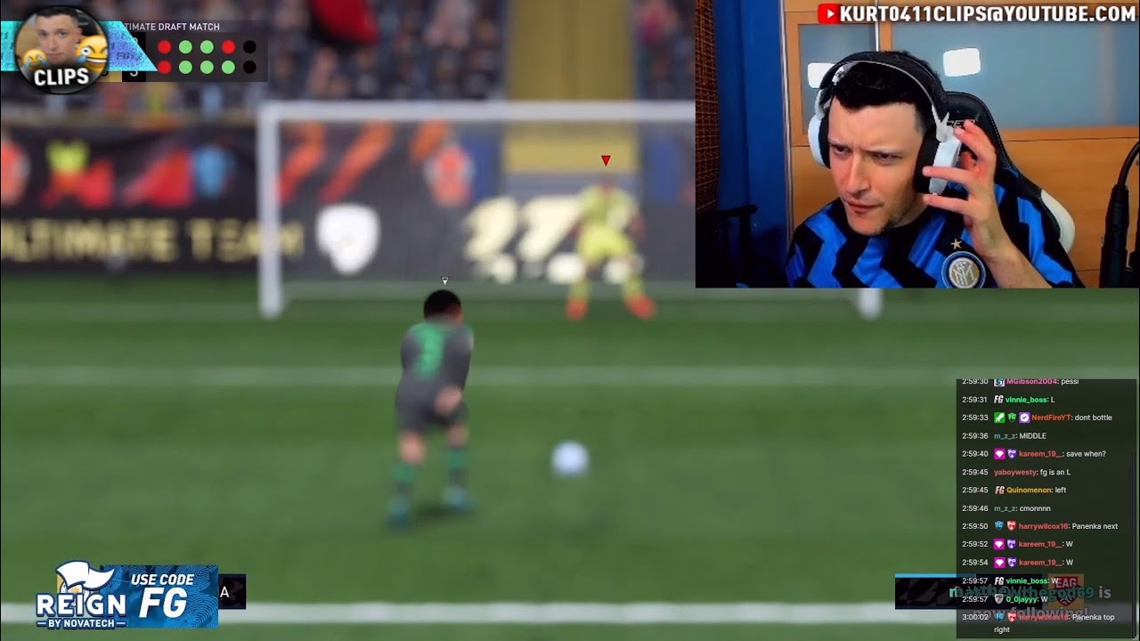 kurt reacts to this new FIFA 22 glitch🤣