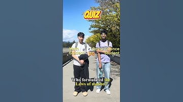 Ultimate Chemistry & Physics Quiz with Math vs Computer Science students at Simon Fraser University