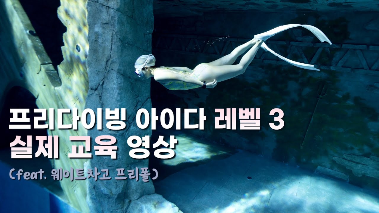 프리다이빙 자격증 아이다3 레벨 교육에선 무엇을 할까? l Freediving AIDA 3 course (ENG)
