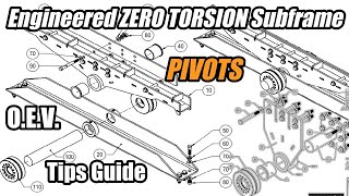 Universal Overlander SUBFRAME PIVOTS