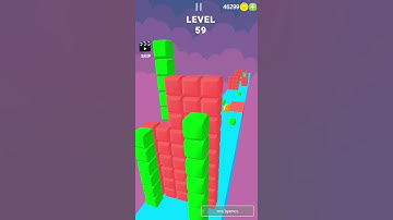 Cube Stacker Surfer 3D🟩All Gameplay Android-iOS Max Unlocked Mobile Game, Every day Play Enjoy CSS59