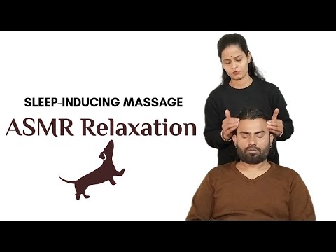 Sleep-Inducing ASMR Head Massage | Ultimate Relaxation & Stress Relief" ASMR With PJ | Indian ASMR