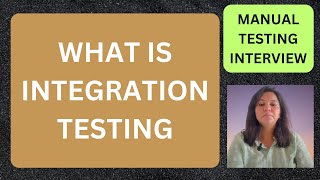 What is Integration Testing| RD Technical Learning