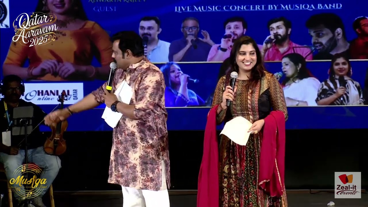Rhythm Orchestra Performance - Qatar Aaravam 2025 by Musiqa Band & Zeal It Events 