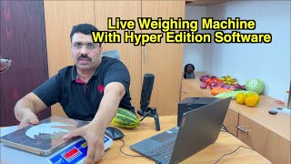 Live Weighing machine With Raintech Hyper Edition Software Call Billing Software