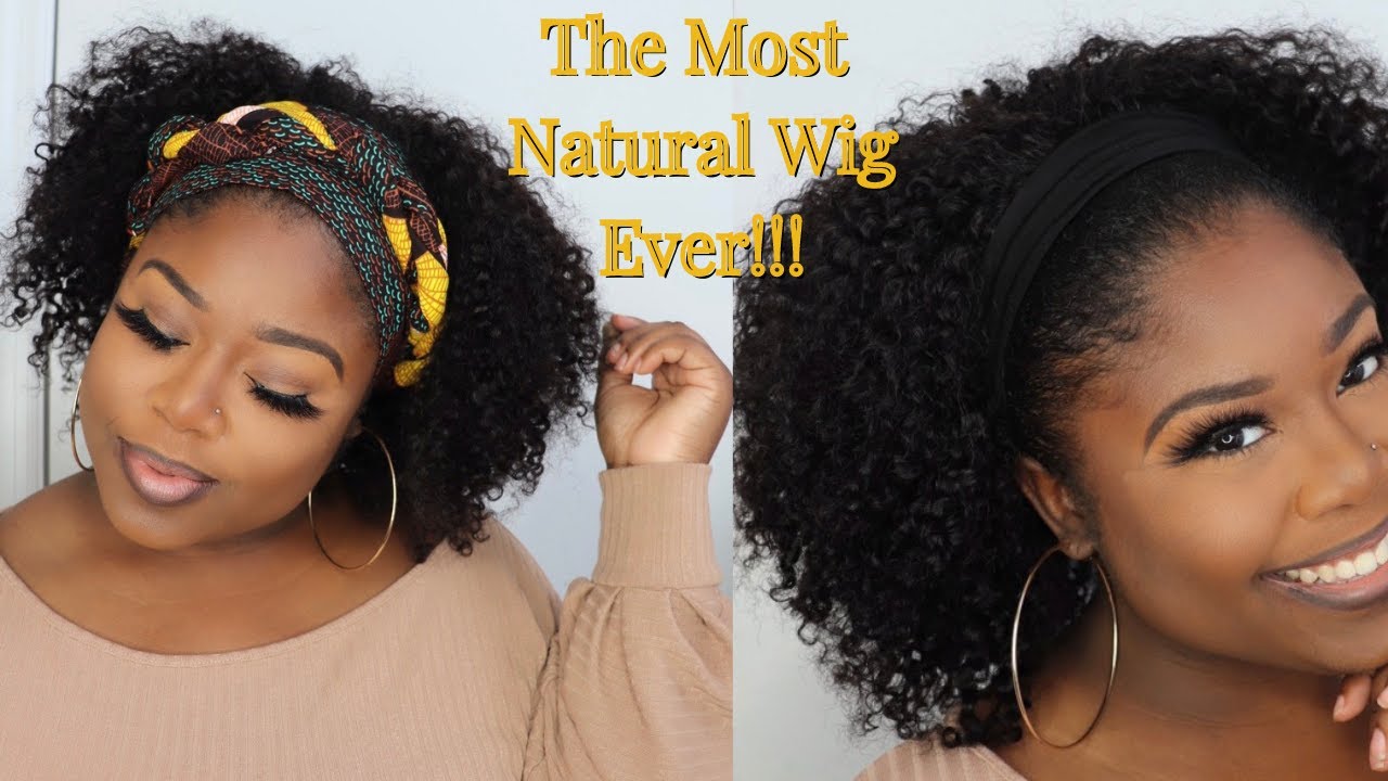 😱 This Wig Looks Like My NATURAL HAIR | 3b/4b Natural Hair HeadBand Wig | HerGivenHair