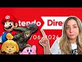 NUOVI GIOCHI NINTENDO , REACTION al nintendo DIRECT con la CHAT