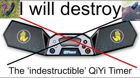 I will destroy the QiYi Timer (part 1: field throw tests) | speedcubing.org