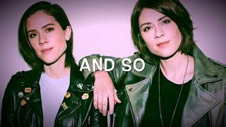 Tegan and Sara - Sentimental Tune (Lyrics) [HQ]