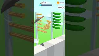 cutting kiwi fruit (best oddly satisfying video) | perfect slices game #sleepsounds #asmr #ashorta screenshot 5