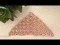 Square Triângulo (meio square) crochê - Professora Maria Rita