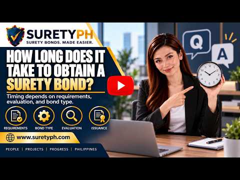 Video thumbnail: How Long Does It Take to Obtain a Surety Bond?
