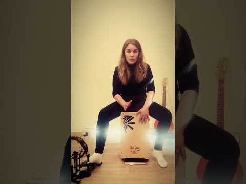 Cajon & Tambourine Foot Pedal!? 🔥