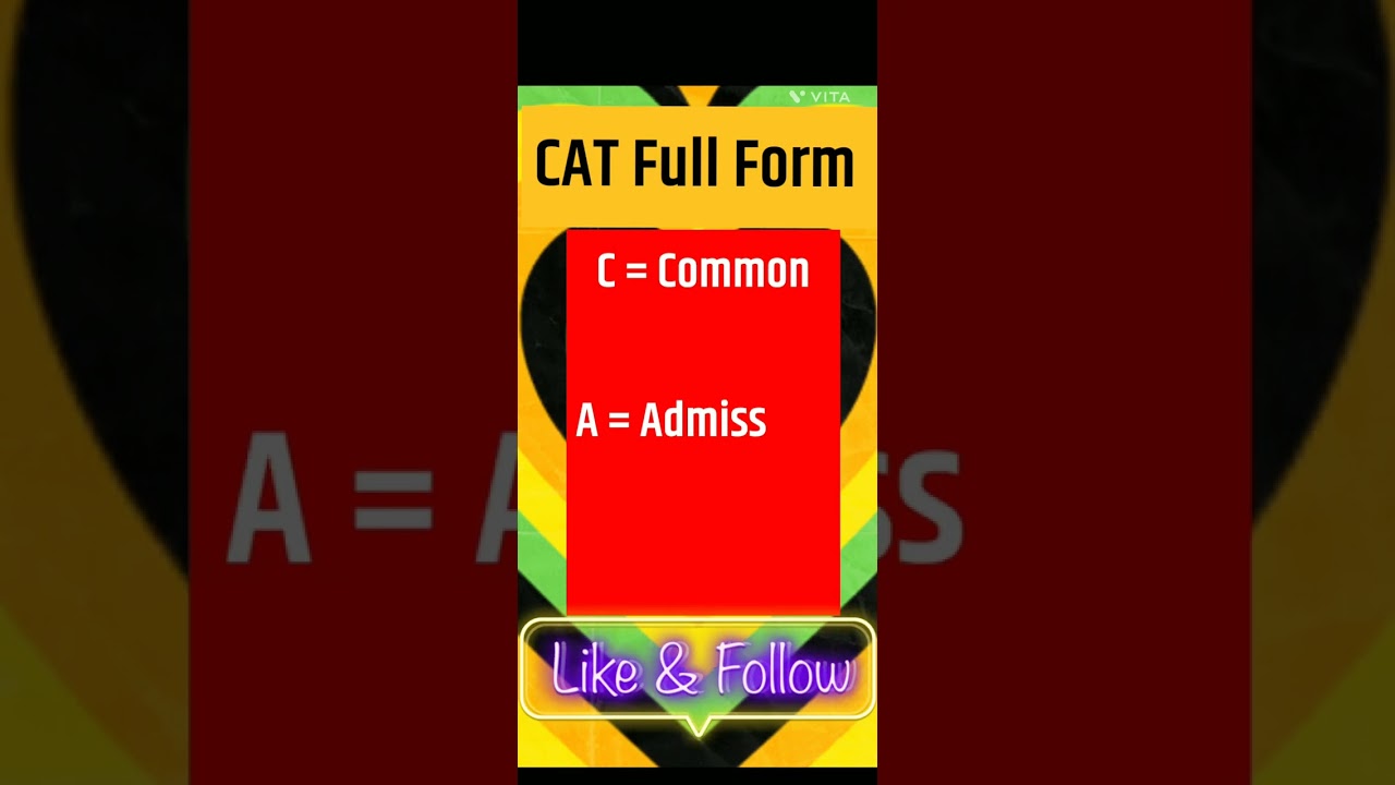 CAT Full form
