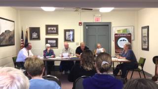 Regular town board meeting May 14, 2015