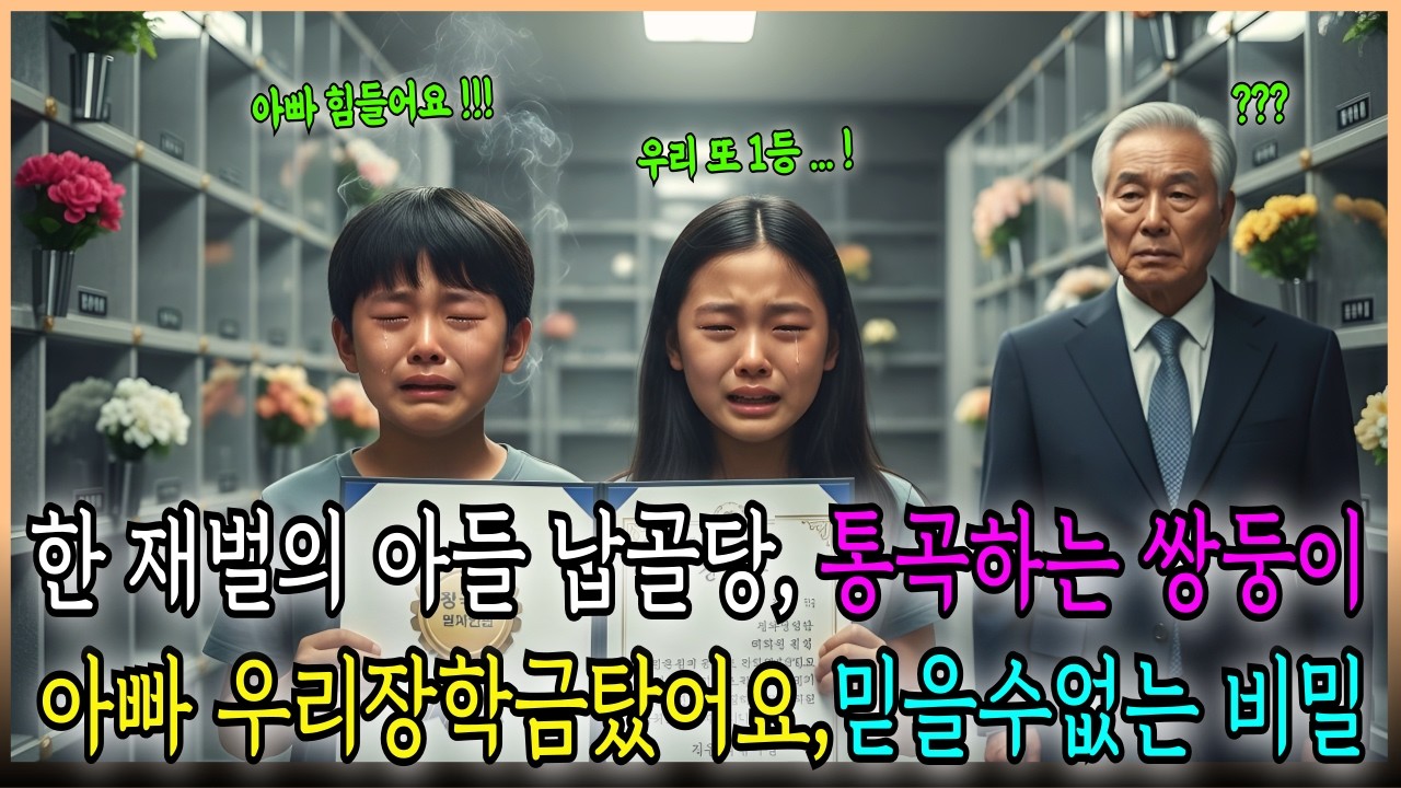 목욕탕라디오ㅣ한 재벌의 아들 납골당, 통곡하는 쌍둥이 아빠우리장학금탔어요, 믿을 수 없는 비밀 ㅣ시니어드라마ㅣ부모자식눈물사연ㅣ노년감동드라마ㅣ가족드라마추천ㅣ오디오북ㅣ수면드라마